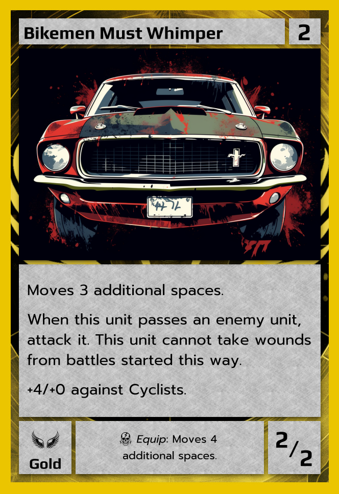 Bikemen Must Whimper