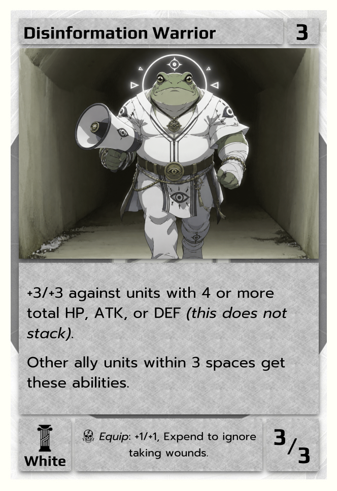 Disinformation Warrior