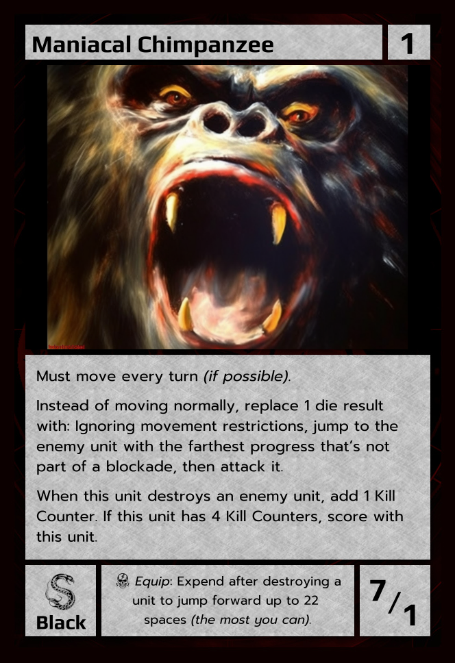 Maniacal Chimpanzee