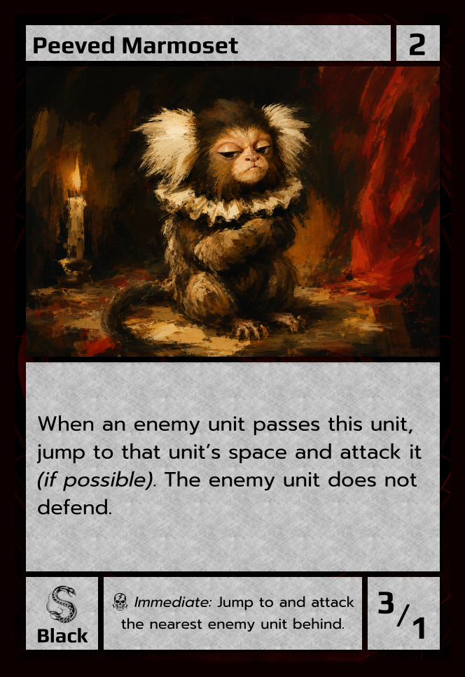 Peeved Marmoset