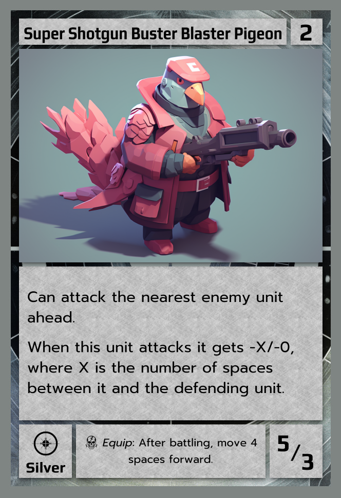 Super Shotgun Buster Blaster Pigeon