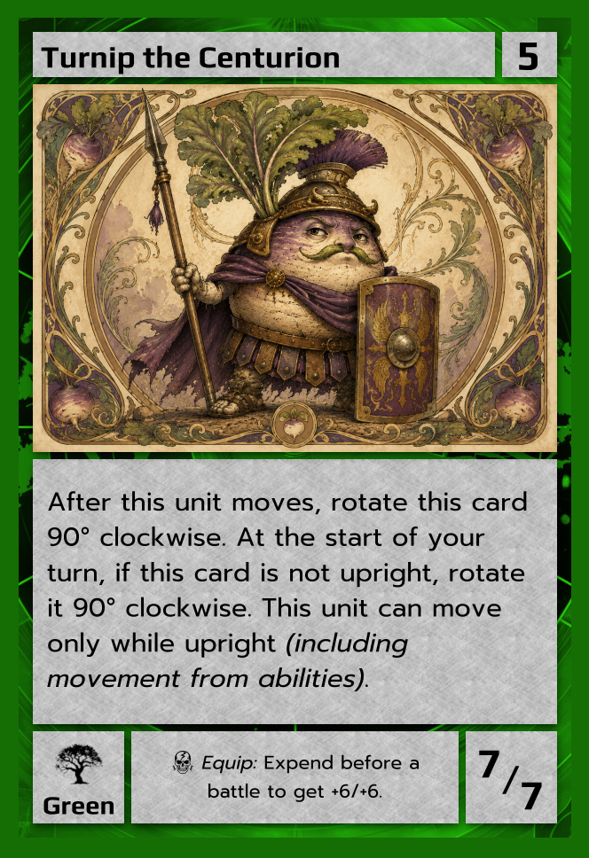 Turnip the Centurion